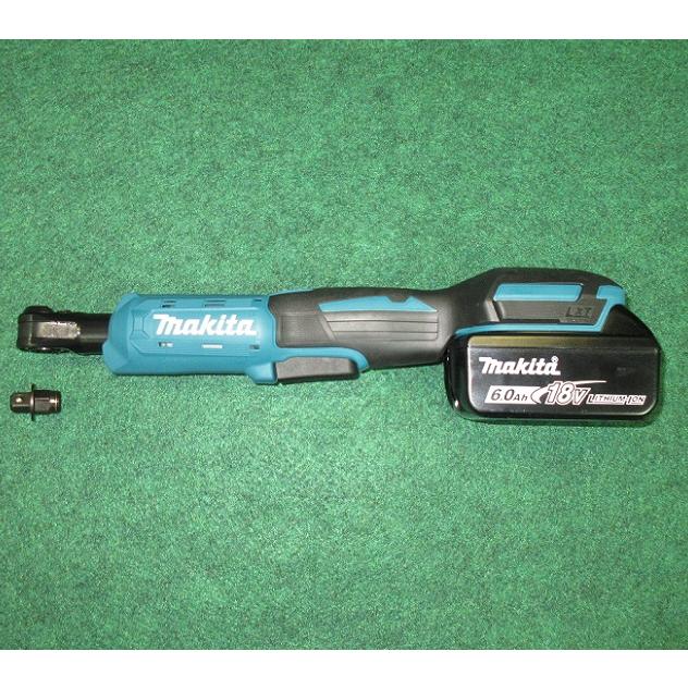 マキタ WR180DZ+BL1860B+DC18RF 18V充電式ラチエットレンチ 角 マキタ WR180DZ+BL1860B+DC18RF 18V充電式ラチエットレンチ 角