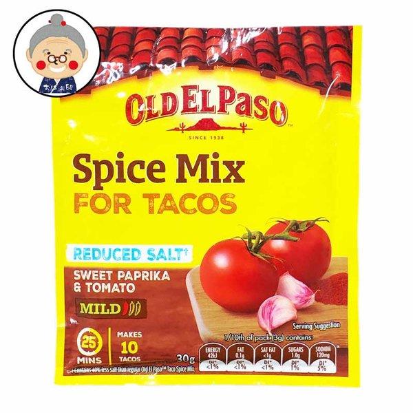 タコシーズニング オールドエルパソ うす塩味 タコスの素 タコスシーズニングMIX 30g｜調味料 ｜ tacoseasoning02沖縄