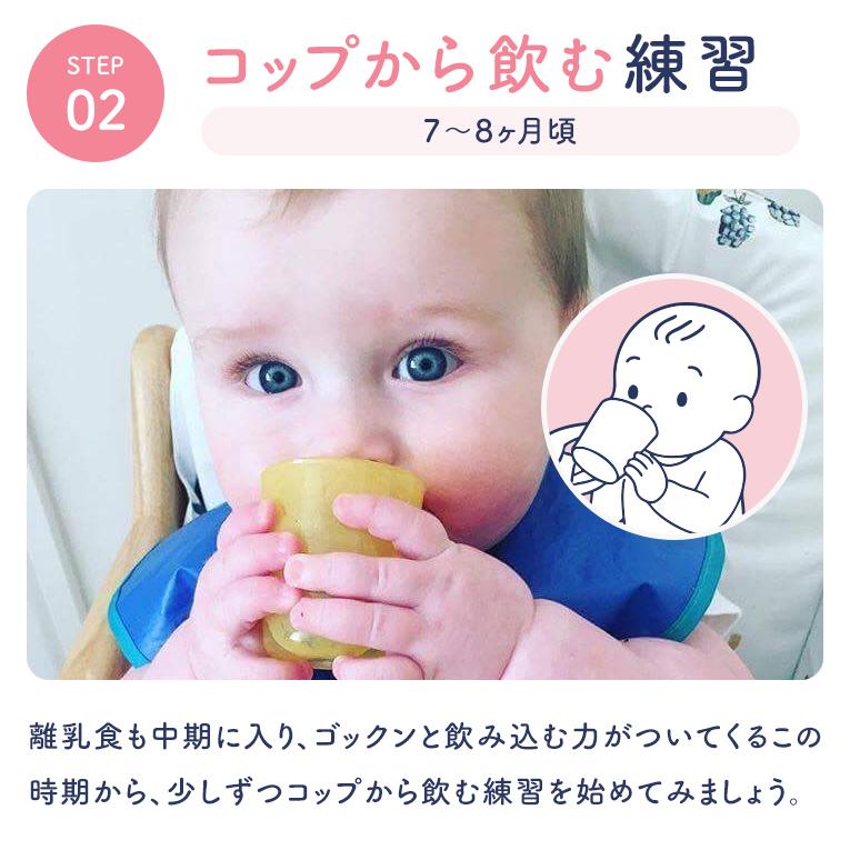 ベビーカップ エデュテ ベビー食器 0歳  誕生日 プレゼント 赤ちゃん ランキング コップ BABY CUP お食い初め 離乳食 トレーニング 出産祝い | ベビーカップ | 13