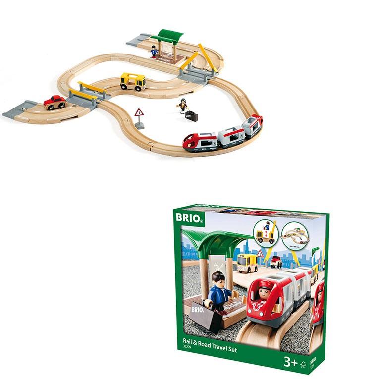 Brio ブリオ おもちゃ 2歳 誕生日プレゼント 知育玩具 レール ロードトラベルセット 男 女 木 木のおもちゃ 3歳 男の子 木製 女の子 Brio 339 木のおもちゃメーカー エデュテ 通販 Yahoo ショッピング