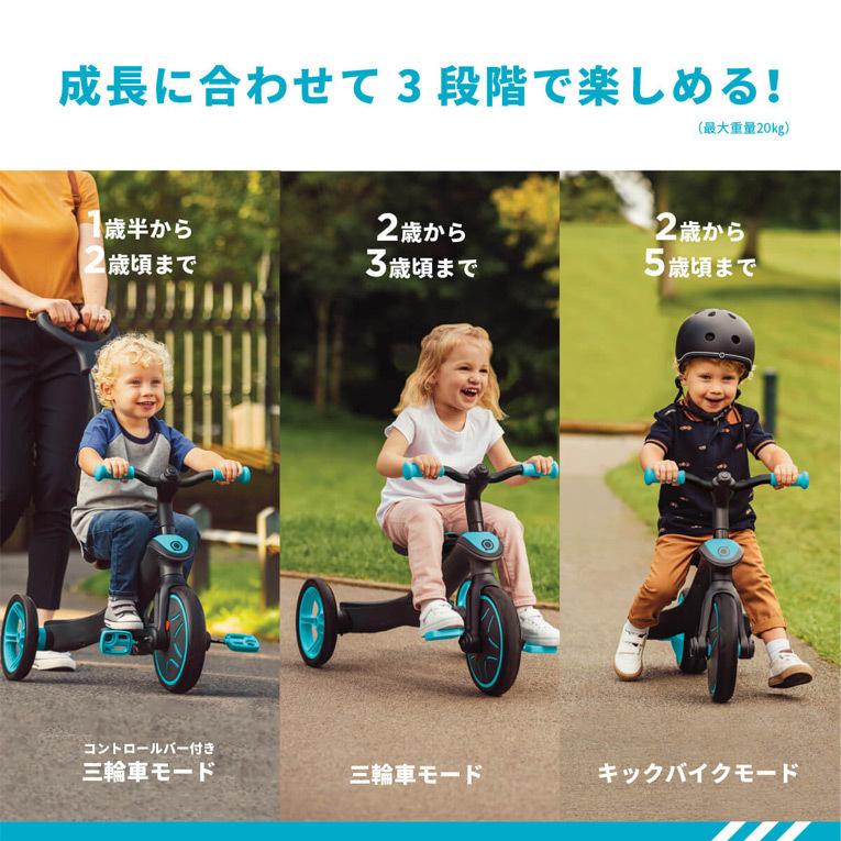 三輪車 グロッバー エクスプローラートライク3in1 キックバイク 二輪 子供 乗用玩具 キッズ 1歳 2歳 3歳 男 女 誕生日 プレゼント Glo 3in1 木のおもちゃメーカー エデュテ 通販 Yahoo ショッピング