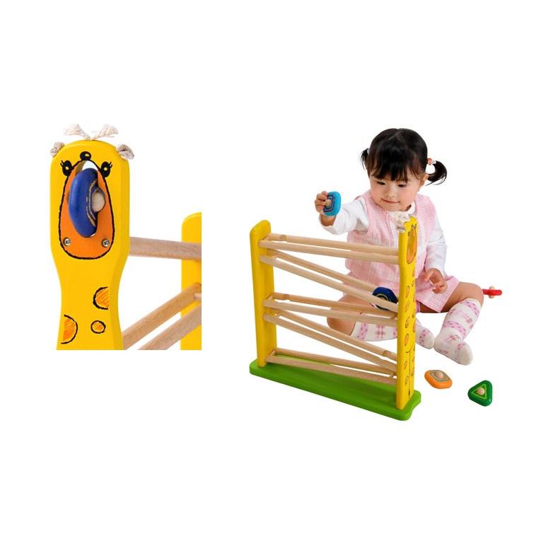 キリンスロープ 1歳 誕生日プレゼント 知育 知育玩具 木のおもちゃ アイムトイ ランキング 一歳 誕生日プレゼント 1歳児 赤ちゃん おもちゃ Im 206 木のおもちゃメーカー エデュテ 通販 Yahoo ショッピング