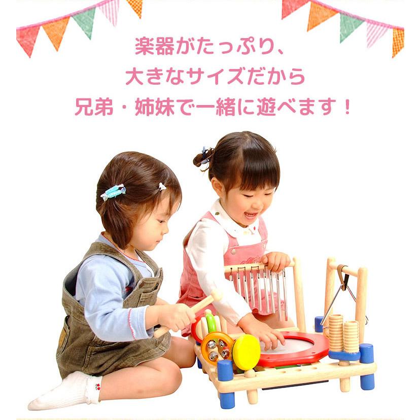 おもちゃ 知育玩具 3歳 誕生日 プレゼント ランキング 三歳 赤ちゃん 木のおもちゃ ミュージックステーション アイムトイ 音の出る｜edute｜16