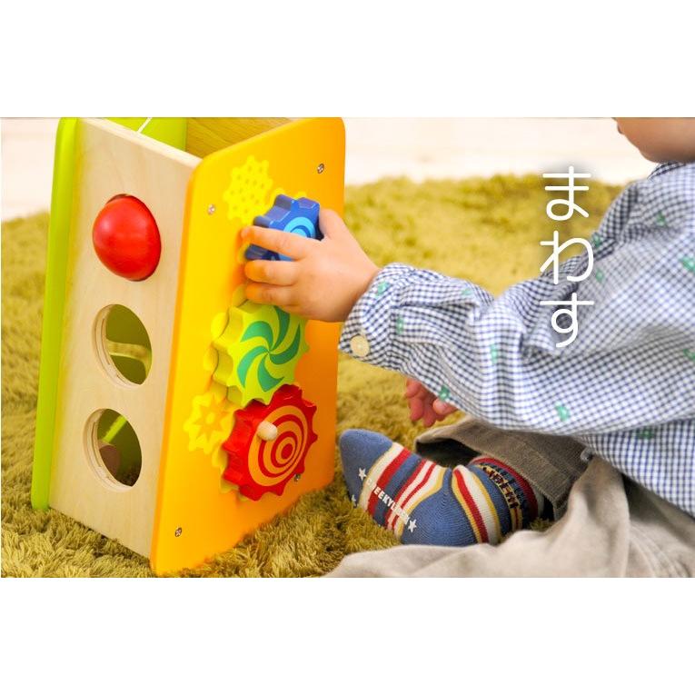 おもちゃ 知育玩具 1歳 誕生日 プレゼント ランキング 一歳 赤ちゃん 木のおもちゃ アイムトイ ビジーベンチ＆タワー 1歳児 音の出る