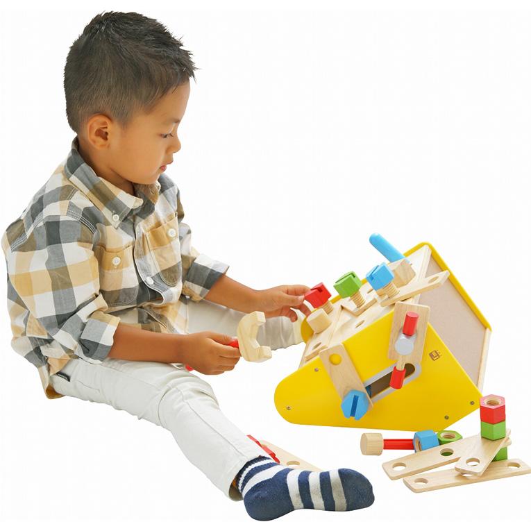購入国内正規品 カーペンターボックス おもちゃ 3歳 誕生日 プレゼント 知育玩具 4歳 誕生日 プレゼント 男 女 木のおもちゃ 木 大工 組み立て 大工さんセット