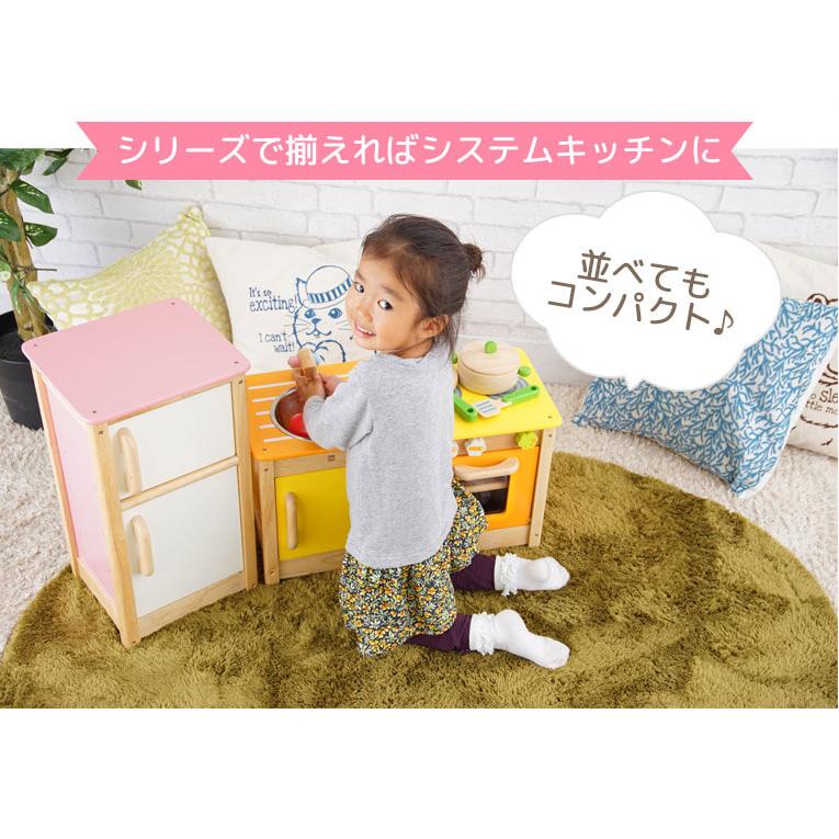 2歳 3歳 誕生日 プレゼント ままごと キッチン おままごと 木製 知育玩具 子供用キッチン ままごとセット ままごとキッチン マイプレイキッチン｜edute｜12