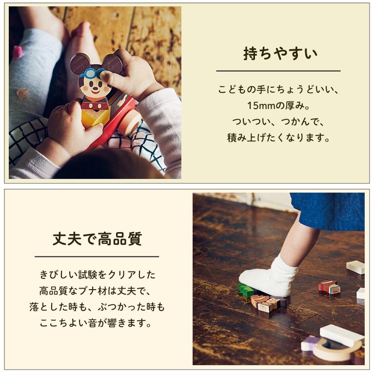 KIDEA（キディア） 積み木 Disney KIDEA&BLOCK 不思議の国のアリス 1歳