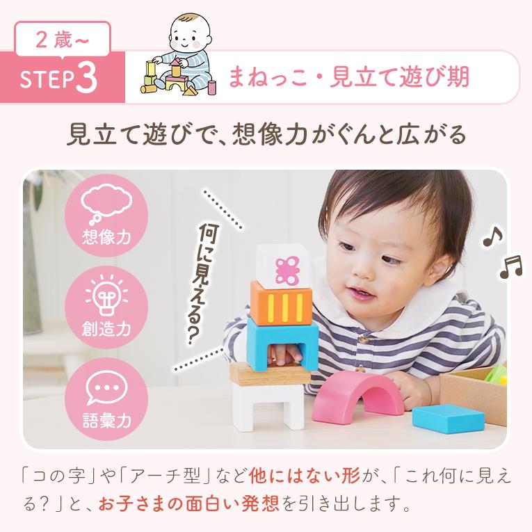 エデュテ（Edute） 積み木 1歳 誕生日 プレゼント ランキング 一歳