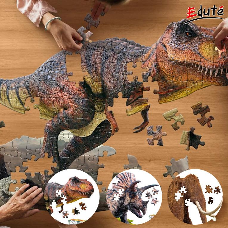 おもちゃ ジグソーパズル 100ピース 恐竜 マッドキャップパズル アニマルビッグパズル 知育玩具 誕生日 プレゼント ギフト 5歳 5才 Mad 100d 木のおもちゃメーカー エデュテ 通販 Yahoo ショッピング