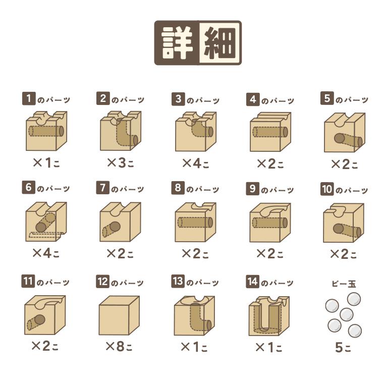 キュビット 積み木 知育玩具 3歳 誕生日プレゼント 木のおもちゃ : 木