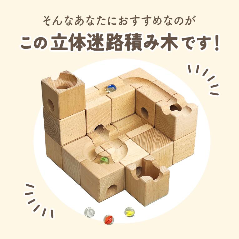 【新品未使用】edute　新商品　希少価値 キュービット 木製積み木　3歳 キュビット 積み木 知育玩具 3歳 誕生日プレゼント 木のおもちゃ : 木