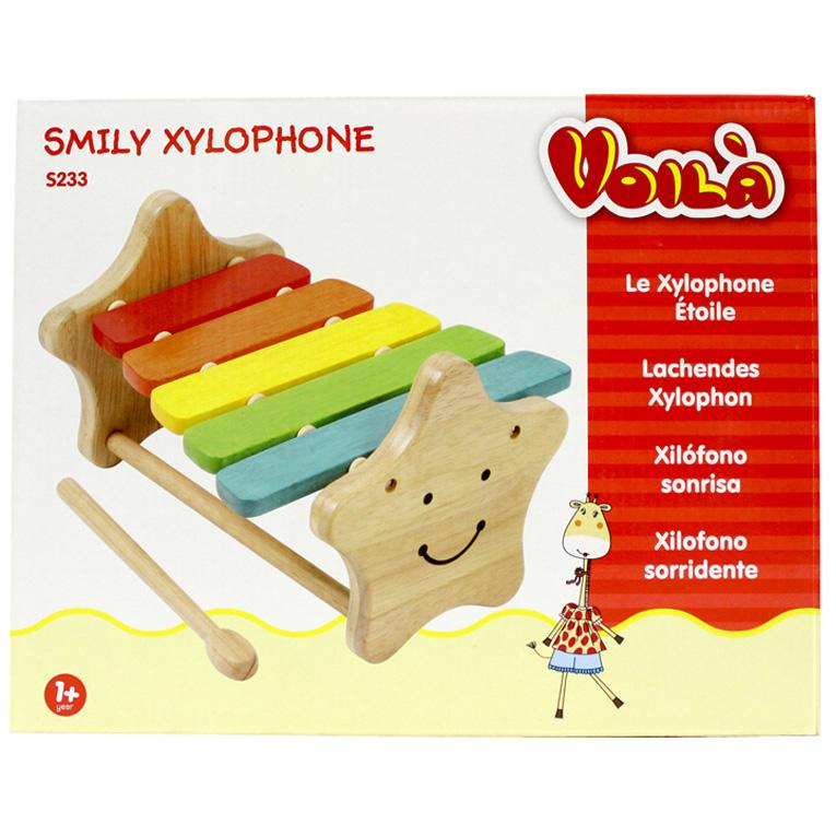 クリスマスプレゼント  おもちゃ 知育玩具 1歳 誕生日 プレゼント ランキング 一歳 赤ちゃん 木のおもちゃ 1歳児 voila ボイラ スマイリーシロフォン 音の出る | ボイラ | 12