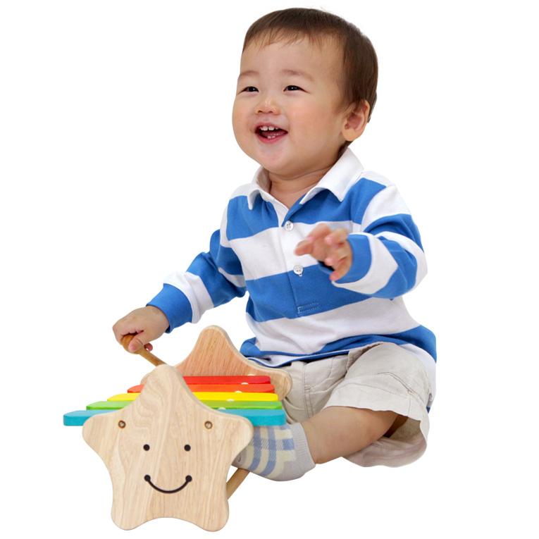 クリスマスプレゼント  おもちゃ 知育玩具 1歳 誕生日 プレゼント ランキング 一歳 赤ちゃん 木のおもちゃ 1歳児 voila ボイラ スマイリーシロフォン 音の出る | ボイラ | 04