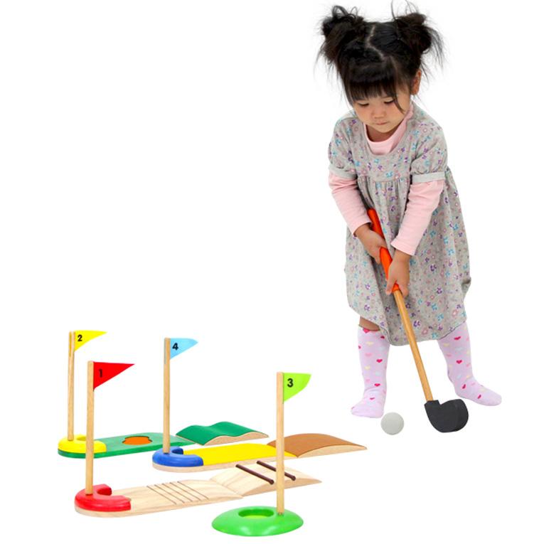 おもちゃ 知育玩具 ゴルフセット ゴルフ 3歳 4歳 誕生日 プレゼント 木