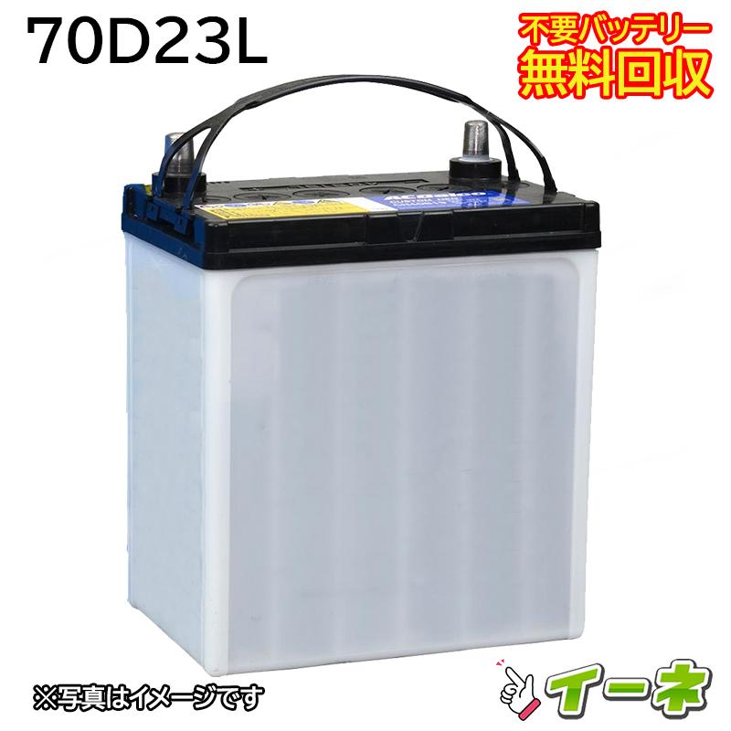 70D23L カーバッテリー [互換 65D23L 55D23L] [即日発送 充電済 18ヶ月