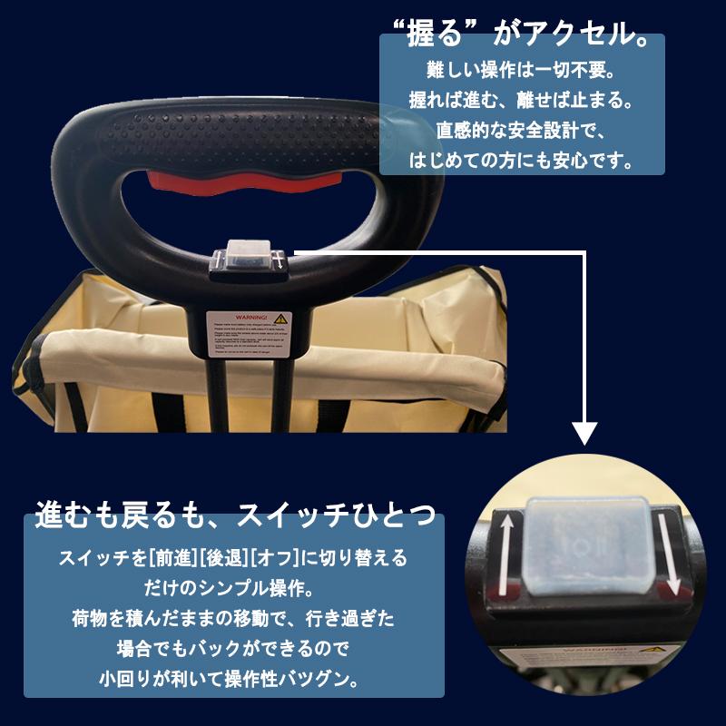 電動キャリーワゴン アウトドアワゴン 電動アシスト 折りたたみ式 大