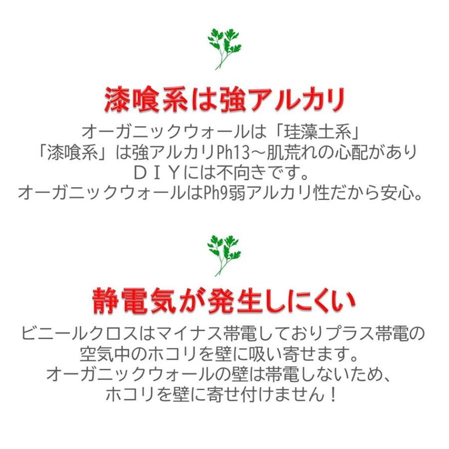 壁 漆喰 オーガニックウォール 20kg 塗り壁 DIY リフォーム リノベ 【カーキ】 ハニーマスタード「送料無料」