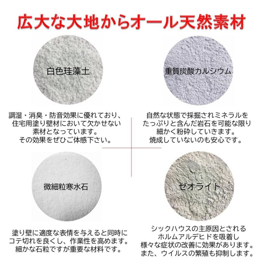 壁 漆喰 オーガニックウォール 塗り壁 DIY リフォーム リノベ ロイヤルブルー 20kg 【不可】 3箱セット 「送料無料」