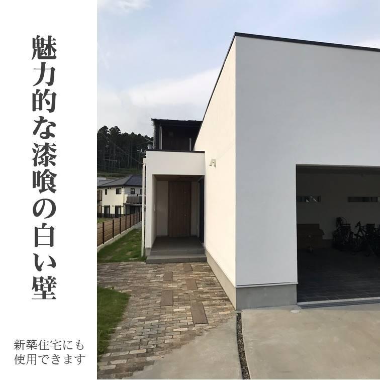 オーガニックウォール Diy 外部 外壁 塀 リフォーム リノベ 新築 天然素材 漆喰 自社製造 コテ塗 Osotoしっくい 10缶セット スノーホワイト Oso 4 Diyパレット 珪藻土 漆喰 通販 Yahoo ショッピング