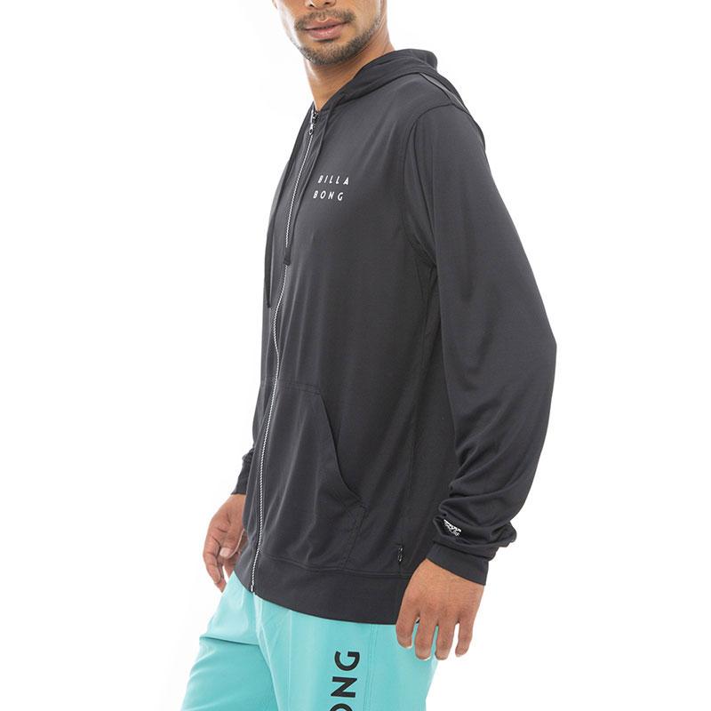 BILLABONG ビラボン RASH ZIP HOOD BD011864 UVケア ラッシュ