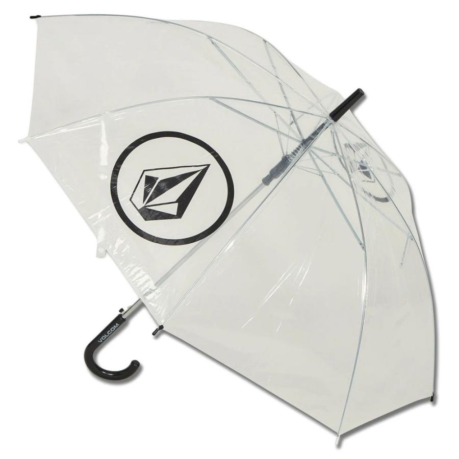 ボルコム Circle Stone Vinyl Umbrella D67117JC Clear CLR メンズ