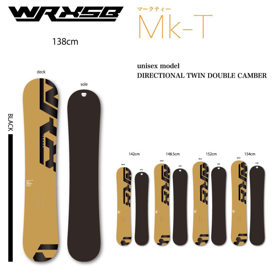 スノーボード WRXsb Mk-T 152 WRX SB ダブルアールエックス Mk-T 23MK-T スノーボード ボード メンズ