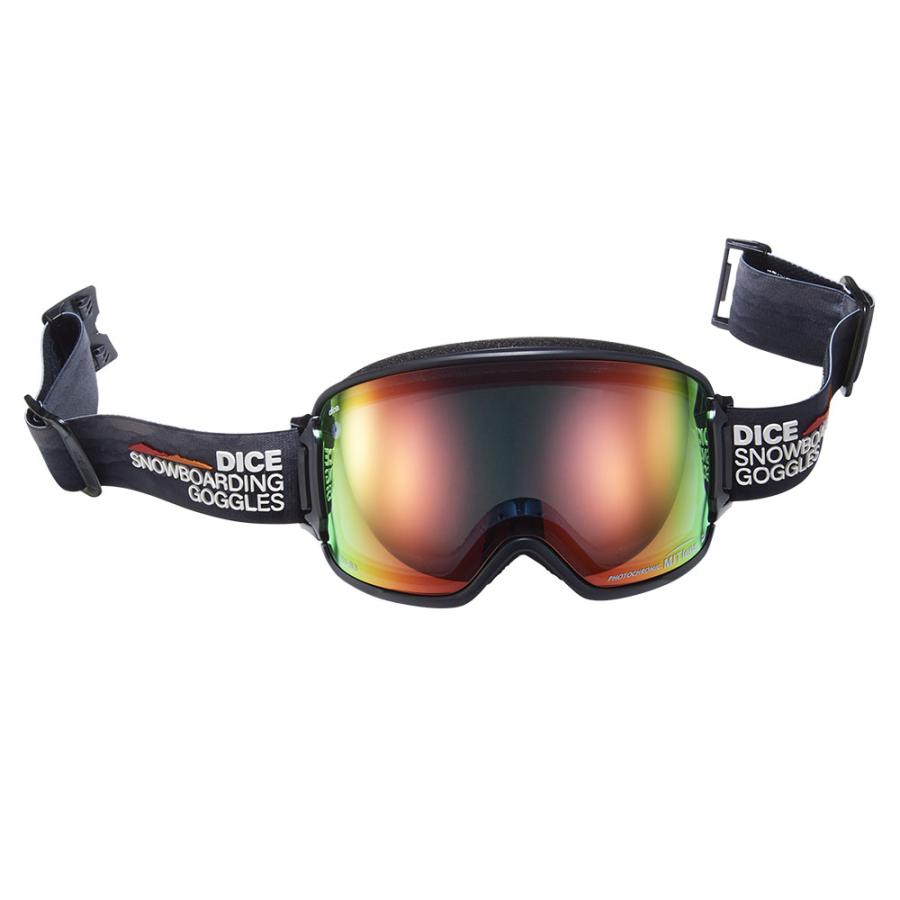 DICE（ダイス） バンク MIT調光モデル BK55190 スノーボード ゴーグル