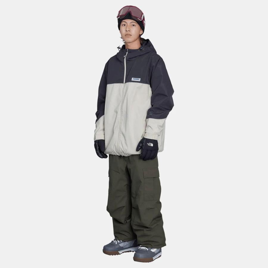 ROME スノーボードジャケット ホワイト ROME SDS 正規品 23-24 ローム OG PULLOVER JACKET プルオーバー