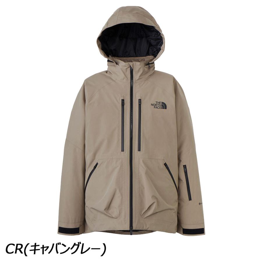 グレー フード付きスノーボードジャケット THE NORTH FACE ノースフェイス レイバックライドジャケット