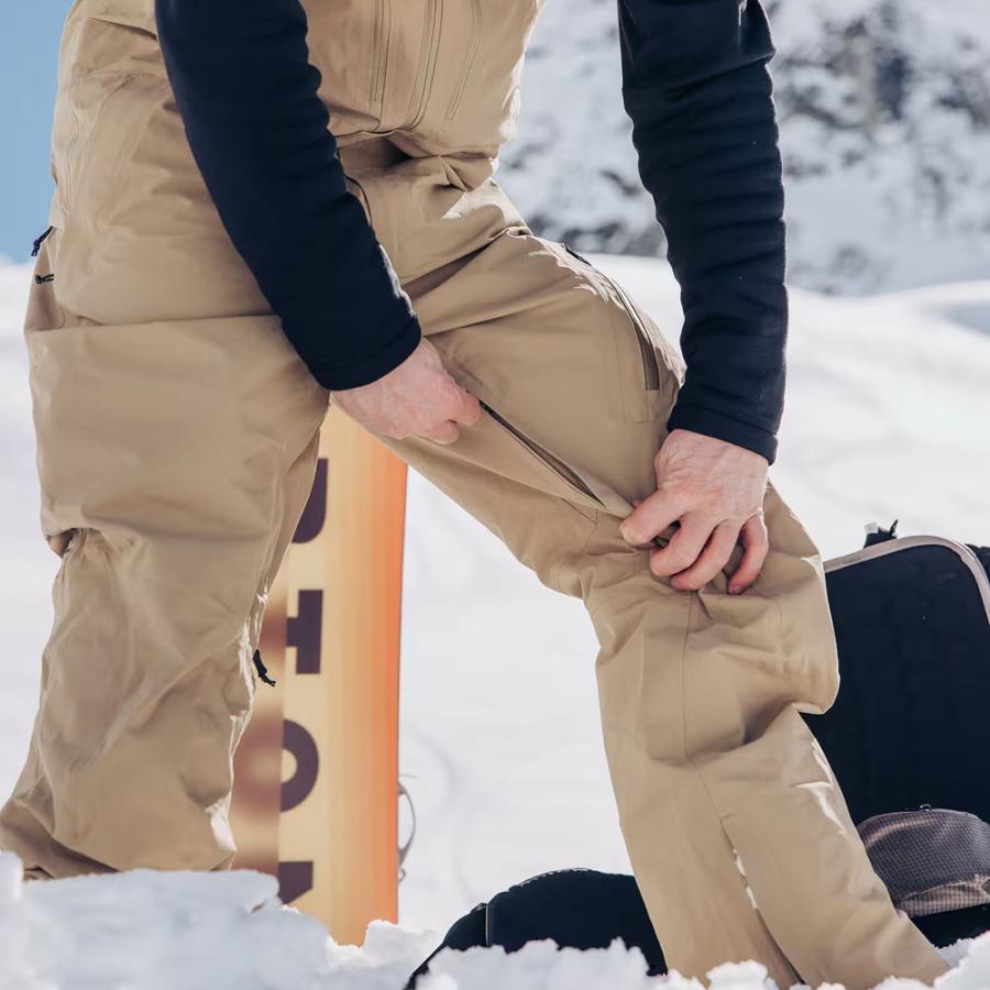 最高峰 BURTON ak バートン ビブパンツ ブラック サイクリック 21年 BURTON バートン スノーボードウェア メンズ ビブパンツ 24-25