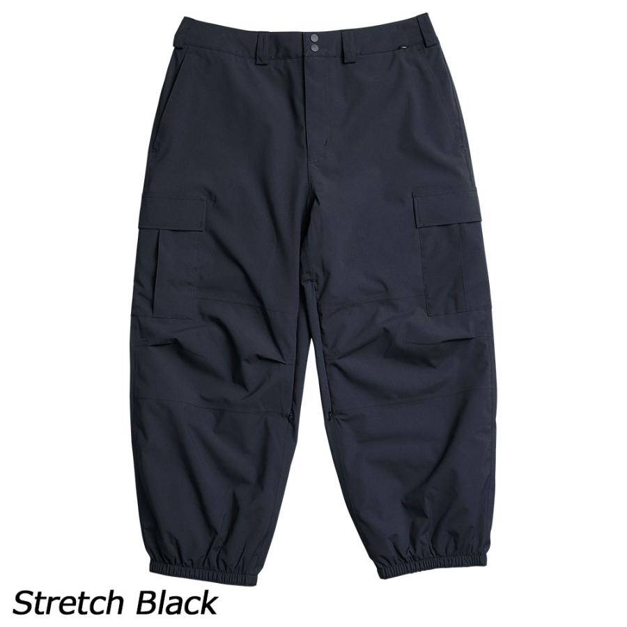 2024 スノボウェア ビブパンツ 正規品 23-24 ROME SDS ローム BAGGY CARGO BIB PANTS バギーカーゴビブパンツ メンズ スノーボードパンツ スキーパンツ 大人ボードウェア | ローム ROME バギー・カーゴ・パンツ 21024311 スノーボードウェア パンツ バギーフィット ユニセックス