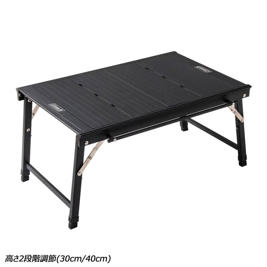 【廃盤/希少】 Colmen 大型テーブル　2段階高さ調節可能 Coleman（コールマン） フラットテーブル/60 2238312 テーブル 高さ
