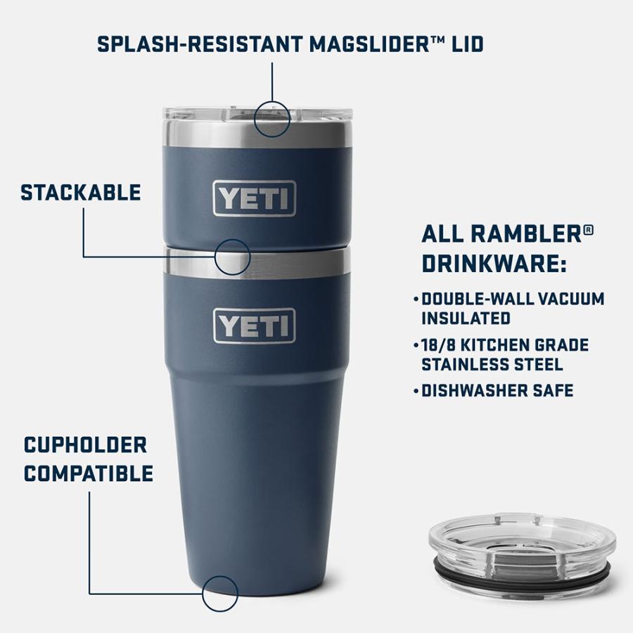 YETI（イエティ） ランブラー(R) 20oz(591ml) スタッカブルカップ
