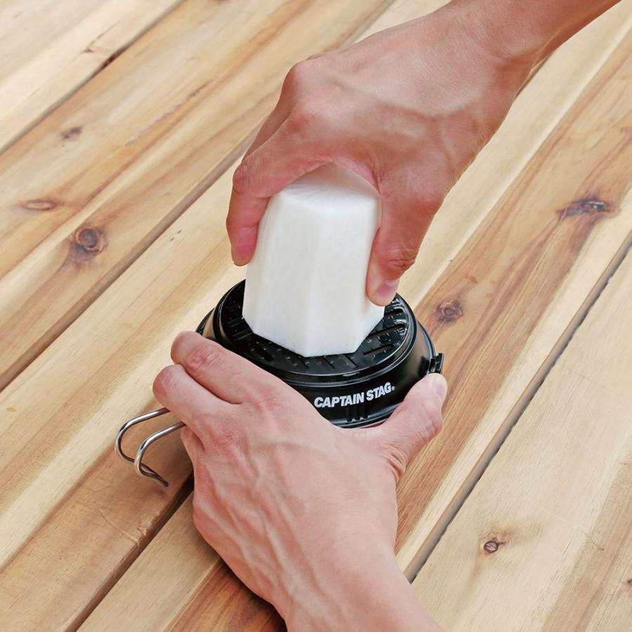 キャプテンスタッグ BBQ 焚火 シェラカップ 料理機器 シェラカップ調理器 クリアブラック UH-3011 CAPTAIN STAG | CAPTAIN STAG | 06