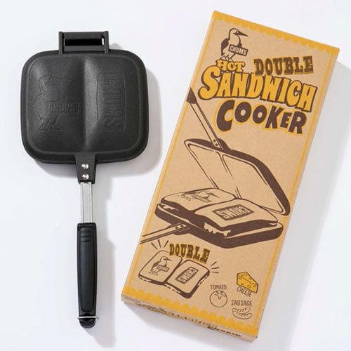 チャムス 調理機器 ダブルホットサンドイッチクッカー CH62-1180 CHUMS Double Hot Sandwich Cooker｜ee-powers