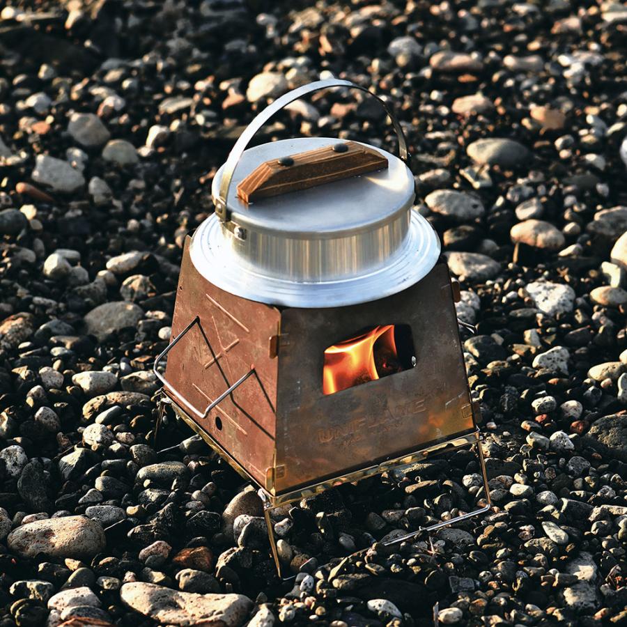 ＜未使用 限定品＞ ユニフレーム・キャンプ羽釜 3合「フッ素加工モデル」 ユニフレーム（UNIFLAME） キャンプ羽釜 3合炊き 660218 UNIFLAME