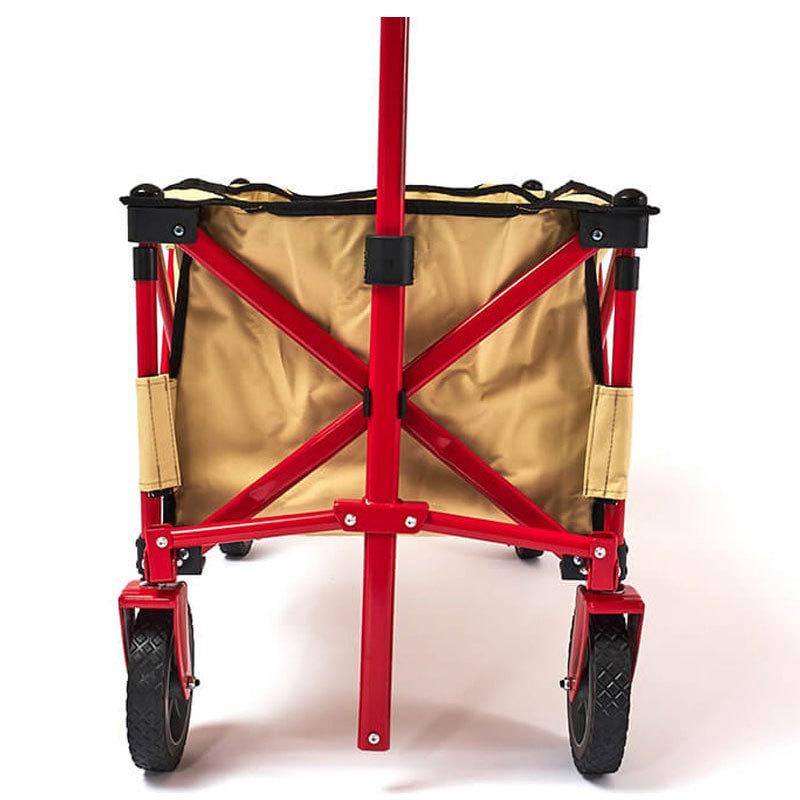 チャムス ワゴン チャムスフォールディングワゴン CH62-1755 Beige Red 