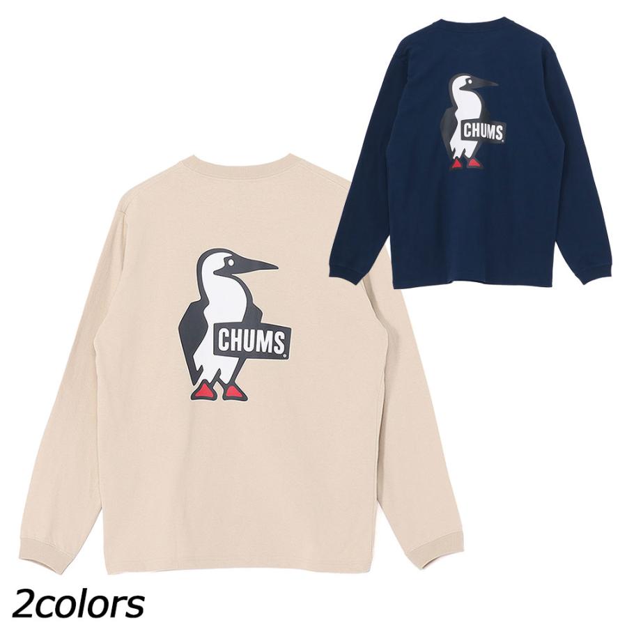 CHUMS ブービーロゴブラッシュド ロングスリーブ Tシャツ 5