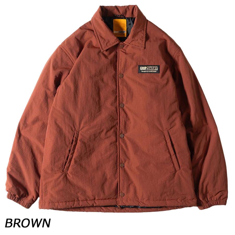 GRIP SWANY（グリップスワニー） インサレーティッドコーチジャケット