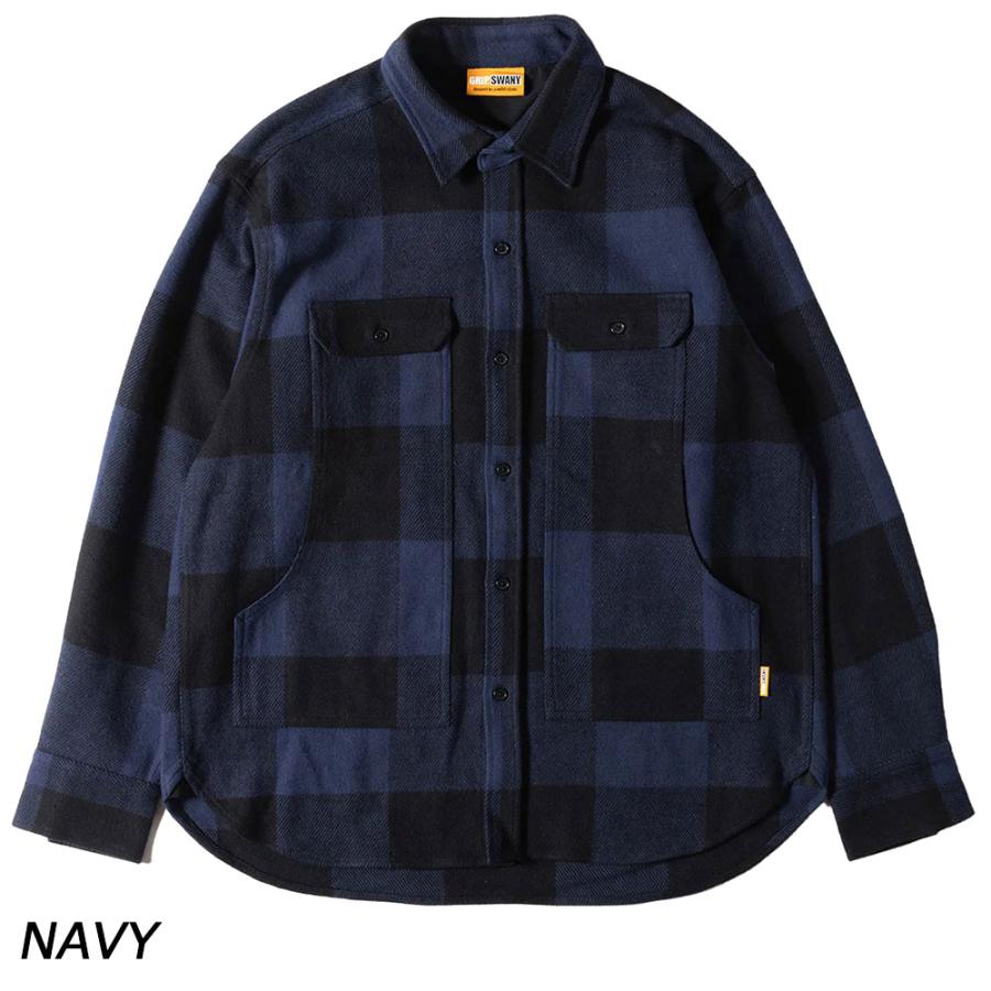 GRIP SWANY（グリップスワニー） フランネルフィールドシャツ GSS-39