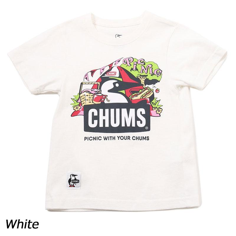 CHUMS チャムス キッズピクニックブービーTシャツ CH21-1309 Tシャツ 半袖 キッズ 親子お揃い｜ee-powers｜03