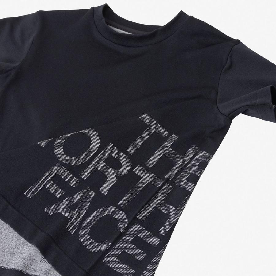 ノースフェイス THE NORTH FACE ショートスリーブエンジニアードビッグロゴクルー NTJ32471 Tシャツ 半袖 UVケア UPF15-30 キッズ｜ee-powers｜06