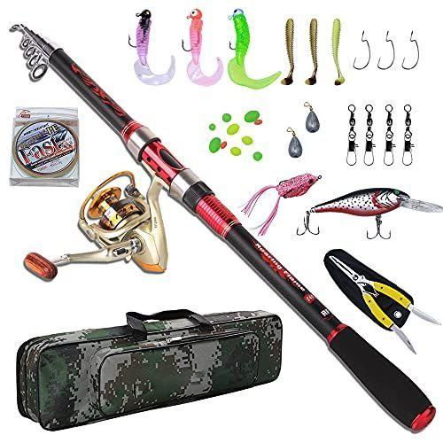 正規小売店 Agool 釣り入門セット 釣り竿セット 多機能挿地式竿立て付きロッド 初心者 子供 海釣り 投げ釣り ルアーセット スピニングリール Pe セールアウトレット Www Superavila Com