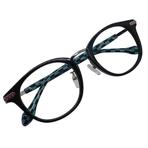 鬼滅の刃 眼鏡 アニメ フレーム コラボ 伊達 メガネ フレーム ブルーカット 伊達 アニメ