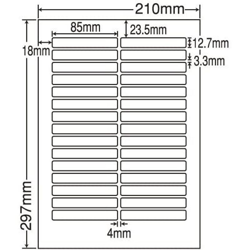 東洋印刷 方眼紙 グラフ用紙 シートカットラベル 版 版 30面付 1ケース500シート Ldw30oc ノート メモ帳 Eedlストア