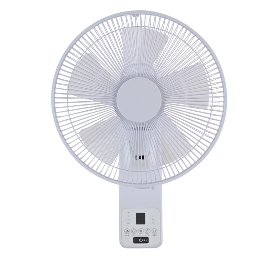 おおたけ フルリモコン壁掛け扇風機 GF-W325NFR 90° 下向き可能 壁掛け 扇風機 サーキュレーター 首振り DCモーター リモコン タイマー 付き スペース 有効活用 | おおたけ | 01
