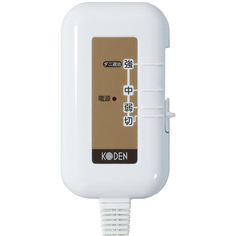 広電　電気敷毛布　綿　洗える　ダニ退治　　コンパクト　１３０×８０ｃｍ 省エネ |  | 02