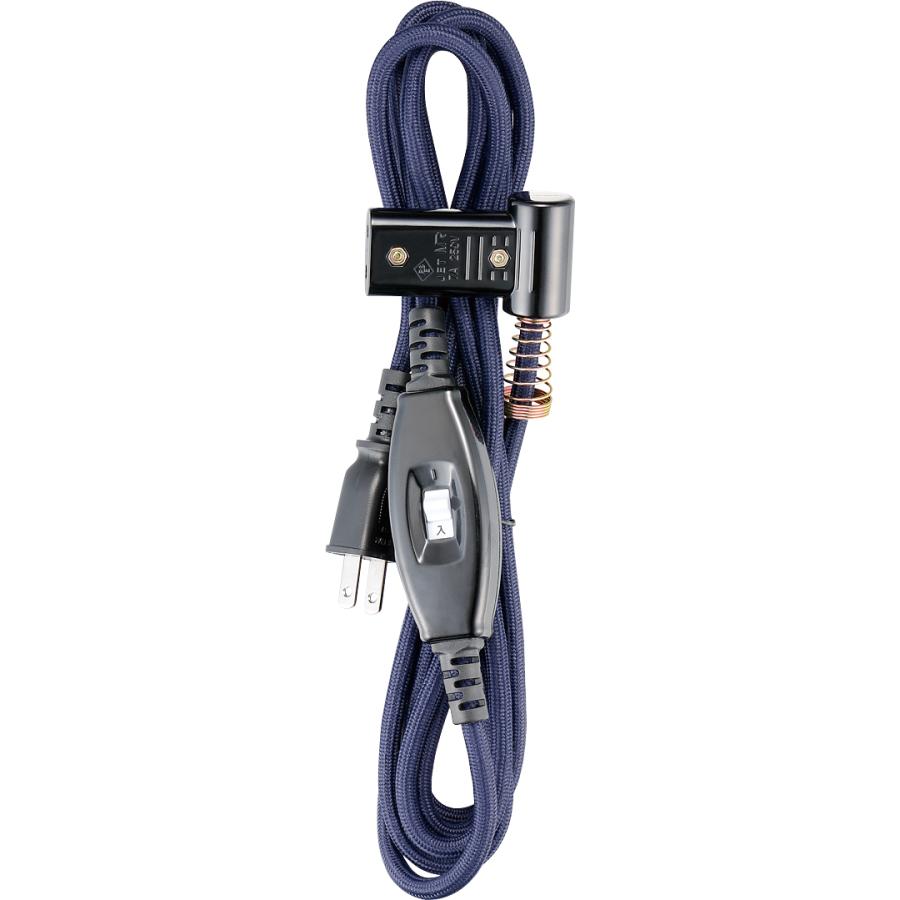 エッグ　MBR　栓柄転写　コタツ KOIZUMI コイズミ 純正 コタツコード 中間スイッチ 2穴コード