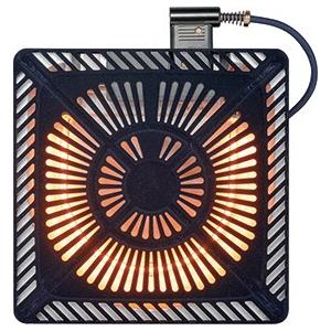 メトロ METRO こたつ用取替えヒーター MHU-601E　DKB　コタツ ユニット 600W 速暖 温風 ファン 薄型 交換用 手元　ヒーターユニット |  | 01