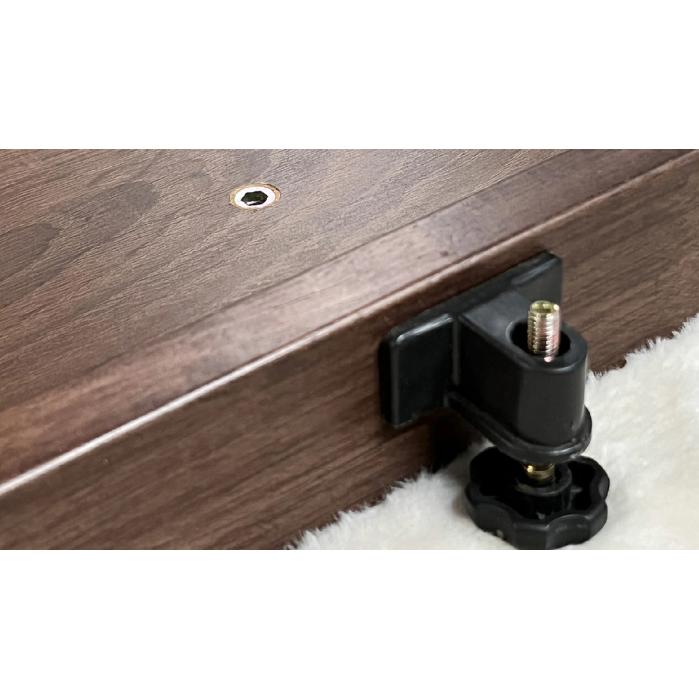 【アウトレット】※外装箱に一部キズや穴あきがございます おおたけ 家具調こたつ EK-SR805 こたつテーブル テーブル単品 正方形 80×80cm 高さ調節 一人暮らし | おおたけ | 05